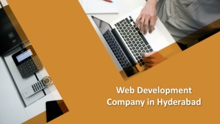 Web development Company in Hyderabad