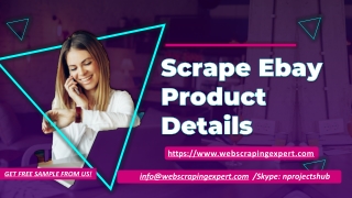Scrape Ebay Product Details