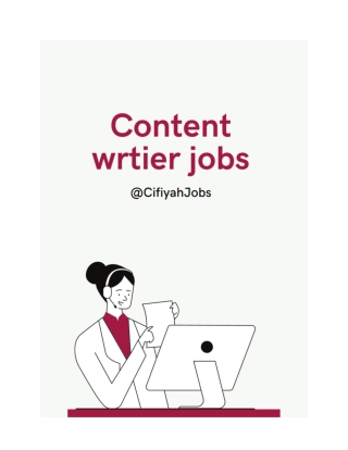 Best part time content writer jobs vacancy