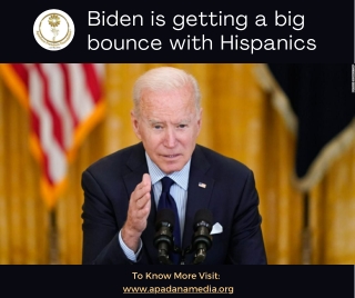 Biden is getting a big bounce with Hispanics, US News Agency in Battle Creek