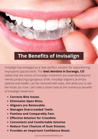 The Benefits of Invisalign