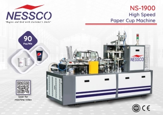 Paper Glass Making Machine