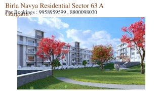 Birla Navya 3 BHK Sample Apartment, Birla Navya Residential Project Details