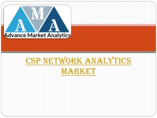 CSP Network Analytics Market