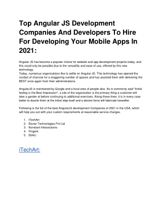 Top Angular JS Development Companies And Developers To Hire For Developing Your Mobile Apps-converted