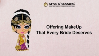 Offering MakeUp That Every Bride Deserves