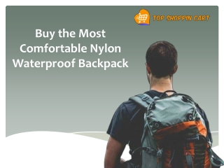Nylon Waterproof Backpack