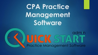 CPA Practice Management Software