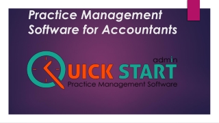 Practice Management Software for Accountants