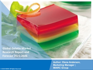 Gelatin Market Research PDF Intelligence| Price, Forecast, Cost Models till 2026