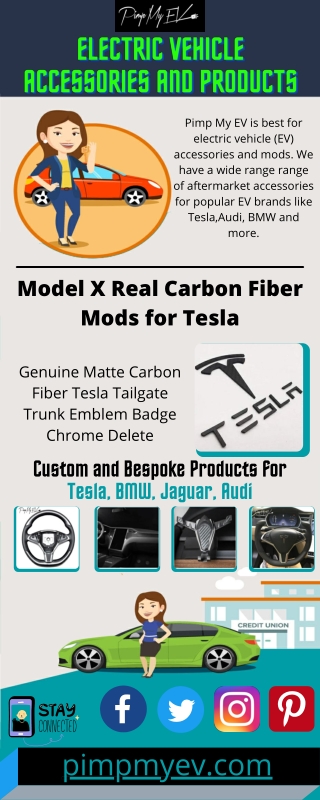 Pimp My EV for Electric Vehicle Accessories and Products