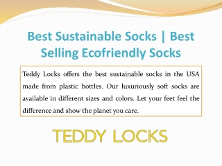 Best Sustainable Socks | Best Selling Ecofriendly Socks