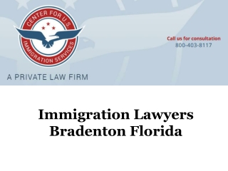 Center for U.S. Immigration Services- Bradenton Office