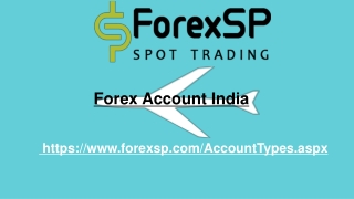 How To Choose The Best Forex Account In India, Online Forex Account India And It