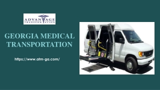 Georgia Medical Transportation