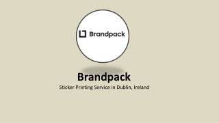 Best Sticker Printing Service in Dublin, Ireland