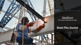 Sheet Pile Stockist | Products | Structural Steel