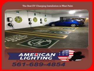 The Best EV Charging Installation in West Palm