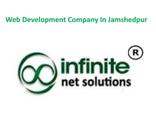 Web Development Company In Jamshedpur
