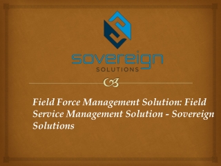 SS-Field Force Management Solution