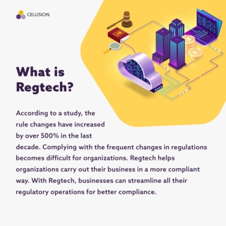 What is Regtech_Celusion Technologies