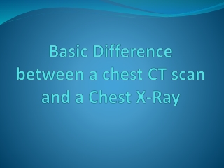 Differences Betweeen X-Rays, CT Scans & MRI's