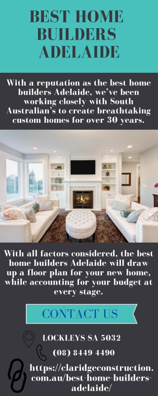 Best Home Builders Adelaide