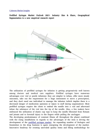Prefilled Syringes Market3j