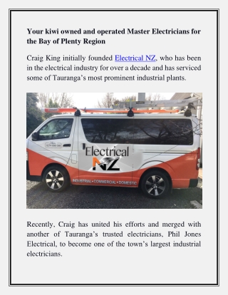 Expert electricians Tauranga