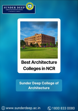 Best Architecture Colleges in NCR | Colleges Offering Architecture