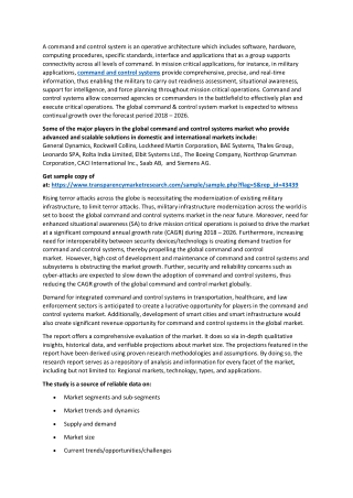 Command and Control Systems Market