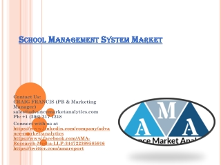 School Management System Market