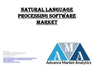 Natural Language Processing Software Market