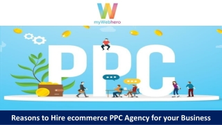 Reasons to Hire ecommerce PPC Agency for your Business