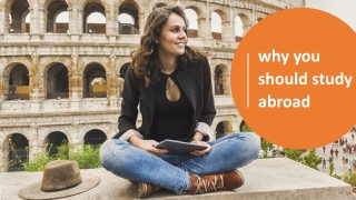 why you should study abroad