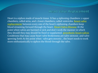 Heart Valve Replacement-converted