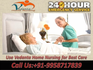 Get Quick and Best Home Nursing Service in Boring Road to Saguna More, Patna with ICU Facility - Vedanta