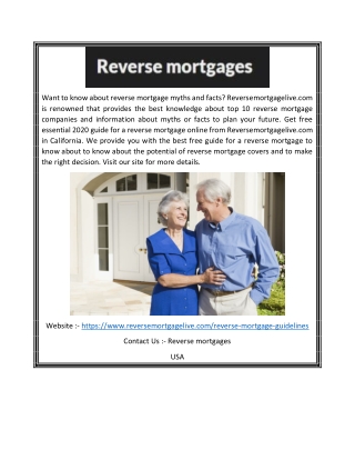 Top 10 Reverse Mortgage Companies  Reversemortgagelive.com (1)