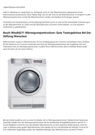 Clever nutzen - Test Trockner 2015 Das hast du noch nicht gelesen -- Mehr lesen