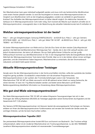 Der beste Ratgeber  -  Wäschetrockner Klasse A Günstig - 2020