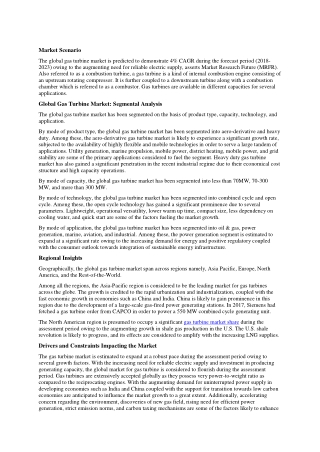 Gas turbine market share 2021: Analysis Report, Deployment Type