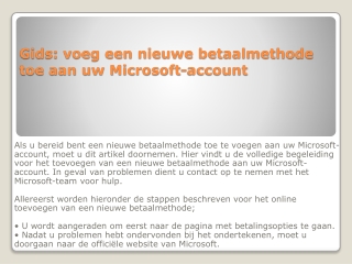 Microsoft helpdesk bellen probleemoplosser online serviceprovider