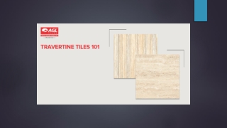 What is Travertine Tile? | Travertine Stone Tiles Design