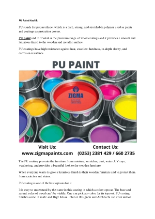 PU Paint