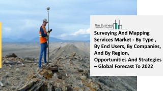 Surveying And Mapping Services Market Size, Growth, Trends and Research Analysis
