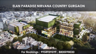 Elan Paradise Construction Linked Plan, Elan Paradise Nirvana Country Commercial