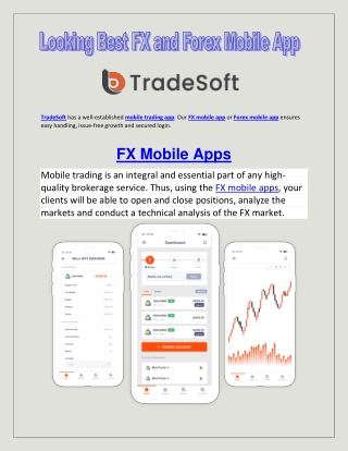Looking Best FX and Forex Mobile App