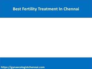 Best Gynaecology Doctor In Chennai