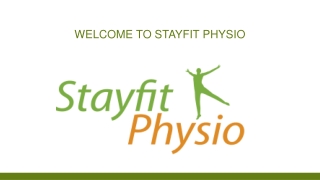 Vertigo physiotherapy