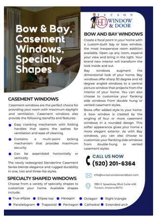 Tucson Sliding Glass Doors | French Doors Tucson